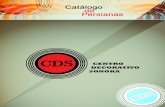CDS Catálogo de Persianas