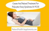 causes and natural treatment for polycystic ovary syndrome or pcos