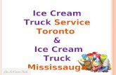 Ice cream Truck Service Toronto & Ice Cream Truck Mississauga