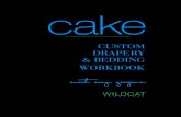 Cake drapery bedding workbook