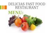 Delicias fast food restaurant