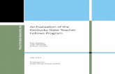 An Evaluation of the Kentucky State Teacher Fellows Program