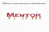 Mentor introduction handbook links