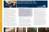 Chemistry and Biochemistry - Academic Brochure, Gonzaga University