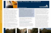 Political Science - Academic Brochure, Gonzaga University