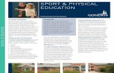 Sport and Physical Education  - Academic Brochure, Gonzaga University