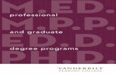 Professional & Graduate Degree Programs