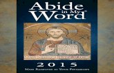 Abide in My Word 2015