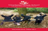 Winchester House School - Michaelmas Term Calendar 2014
