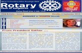 Rotary Club of Kalgoorlie - Club Bulletin - 8 September 2014