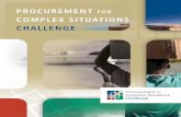 Procurement for complex situations challenge publication