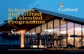 2014-15 Scholars and Gifted & Talented Programme
