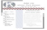 Winter Park Division Newsletter 1.1