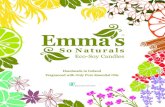 Emmas So Naturals Eco Soy Candles