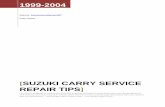 Suzuki Carry 1999-2004 Service Repair Tips