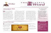 October 2014 The Latest Word