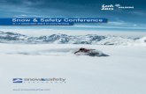 Snow & Safety Conference 2014 EN