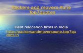 Packers and movers pune