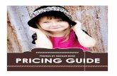 Photos by Natalie Rose 2014 Pricing Guide