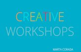 Creative workshops marta corada
