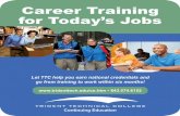 Career Training for Today's Jobs