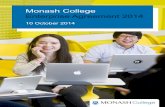 Monash College Enterprise Agreement Update