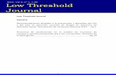 Low threshold journal, vol 2, n 1, 2014