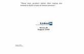 Linkedin series b pitch book with comments by reid hoffman