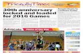 Alice Springs Masters Games The Friendly Times - Issue Eight