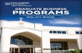Graduate Business Programs Policy Book
