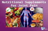 Nutritional supplements for joint pain (get 5% discount)