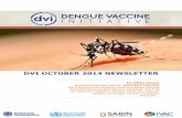 Dengue Vaccine Initiative October 2014 Newsletter