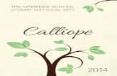 Oakridge Calliope 2014