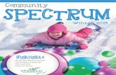 Whitecourt Community Spectrum - Winter 2014/15