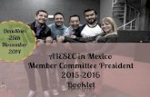 MCP of AIESEC in Mexico booklet and application