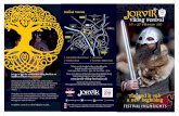 31st JORVIK Viking Festival, 14th to 22nd February 2015 Highlights Programme