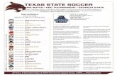 2014 Texas State Soccer Game Notes