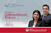 Maestria en Administracion Publica - brochure