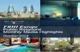 FRHI Regional Media Highlights Europe October 2014