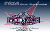 2014 Women's Soccer Championship Program