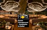 Top Event Management Companies In Dubai