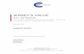 Jersey's Value to Africa Summary Report