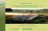 Climate Smart Agriculture Report