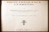 Frederick F. Strong - High Frequency Currents