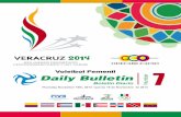 Bulletin No 7 Volleyball Women`s XXII Central American and Caribbean Gam...