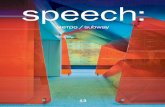 speech: architecture magazine