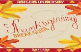 Res Life Thanksgiving Break Guide 2014
