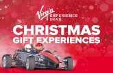 Virgin Experience Days - Christmas Gift Experiences