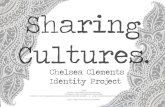 Sharing Cultures. Identity Project Sketchbook.