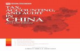 Tax, Accounting, and Audit in China 2015 (7th Edition) - Preview